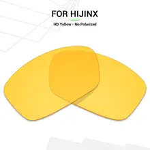 Сменные линзы mryok для солнцезащитных очков Оукли Hijinx HD желтый