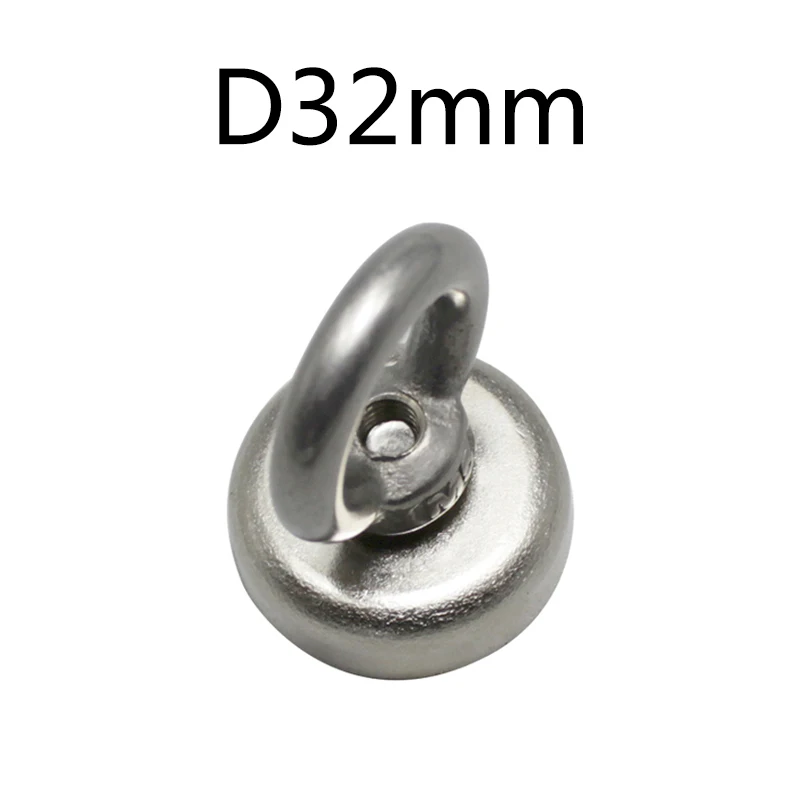 

1/2/3pcs Strong D32 N35 salvage Magnet fishing hook Rare Earth Permanent Neodymium Magnets Powerful Magnetic Super