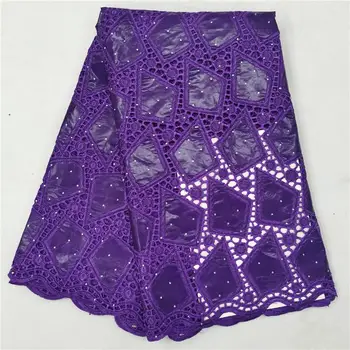 

African bazin riche fabric with beads Latest fashion embroidery bazin lace fabric with net lace 5 yards A02041501
