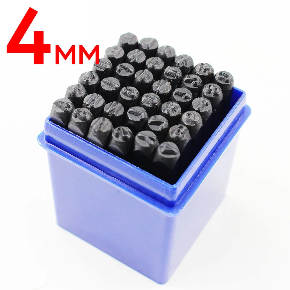Description Picture 6 of itemNumbers Alphabets Printing Tools Creative Leather Handmade Carving Tool DIY Craft Embossing Stamp For Leather Steel Punch