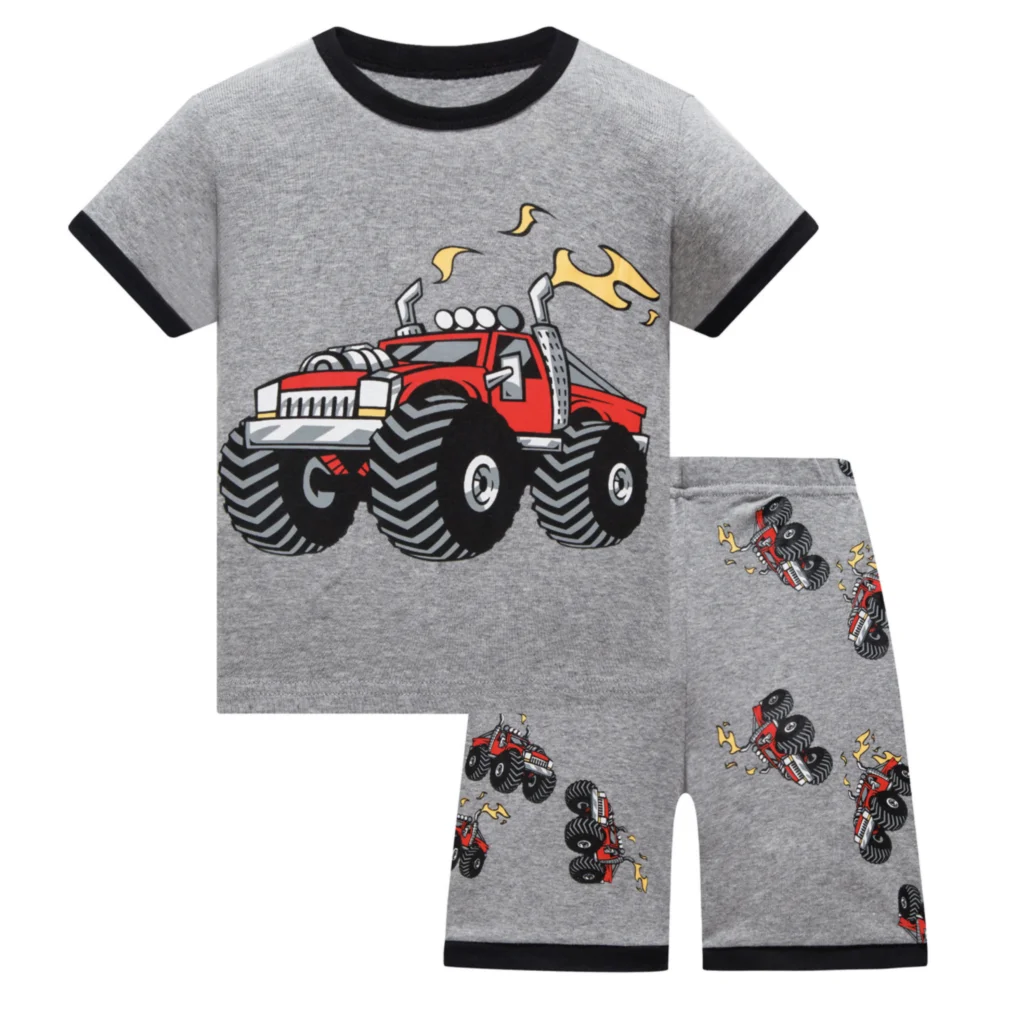 

2021 Boys Pajama Kids Pijamas Pyjama Baby Summer Pajamas Set Pijama Infantil Kids Boy Pijamas Infantil Cartoon