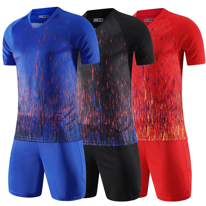 2020 New Football Jerseys Men Football Uniforms Blank Soccer Jerseys