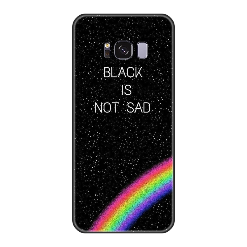 Черная звезда Черная задняя крышка для samsung Galaxy Note 9 8 5 4 силиконовый чехол для samsung Galaxy S5 S6 S7 Edge S8 S9 Plus чехол