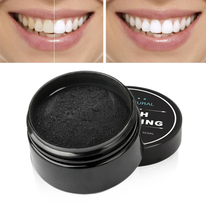 

Teeth Whitening Powder Natural Organic Activated Charcoal Bamboo Toothpaste Plaque Tartar Daily Use Removal Coffee Stains TSLM1