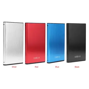 

VKTECH Portable USB 3.0 Hard Disk Drive Case 6Gbps External Enclosure Box for 2.5 inch HDD SSD for Windows 98/SE/ME/2000/XP New