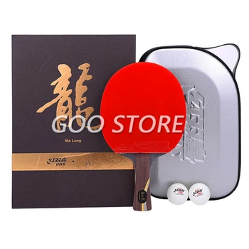 Online DHS Hurrikan Ma Lange Set Arylate Carbon ALC Original Skyline 3 + Tinarc Gummi Tischtennis SchlÀger Ping Pong Bat Paddle