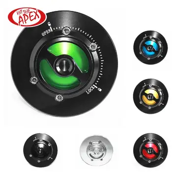 

For R1200 R1200GS 2010 2011 2012 Motorcycle Fuel Tank Cap Nimble Quick Lock CNC Aluminum Billet Keyless Twist off Gas Cover