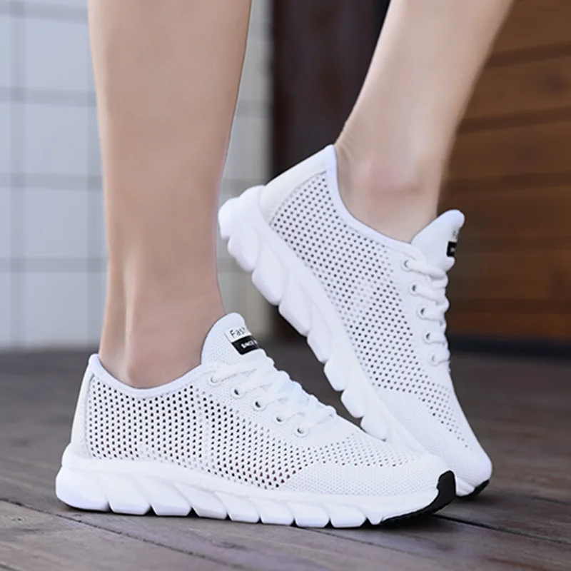 Women's Casual Sports Shoes, Large 35-42, Breathable, Light and Comfortable, Running, Fitness, Fashion, 2021 NEW
