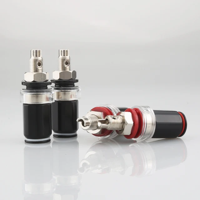 Telecomando Bimar Terminale Bi-amplificatore Placcato Oro - Per Impianti Audio Di Alta Qualit&agrave; Parts Express Terminali 260-304