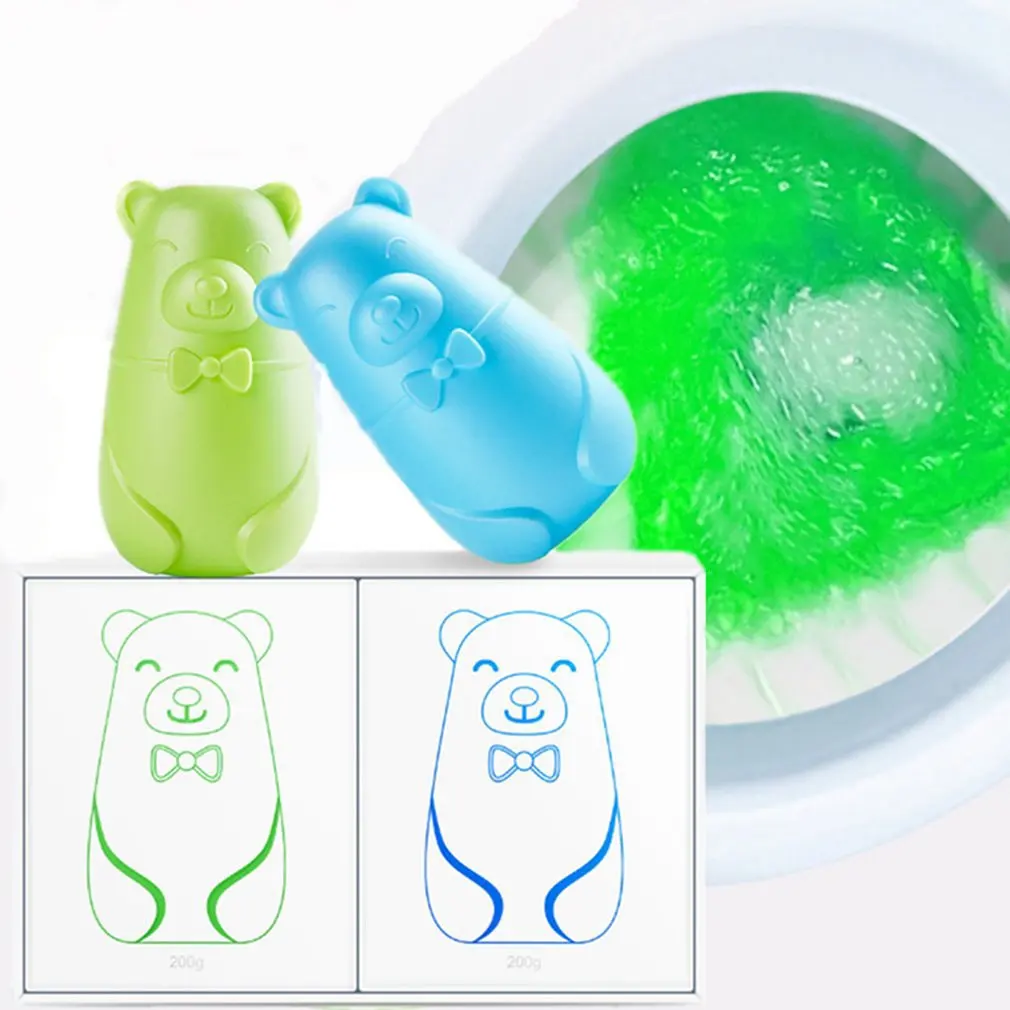 Предотвращение растительный экстракт желтого шкалы свежий активный фактор нетоксичный медведь синие пузыри, для унитаза дезодорант Туалет жидкости