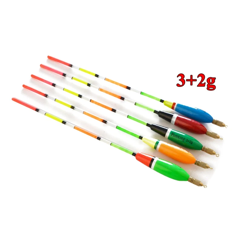 5 Pcs/Set Fishing Float high quality Balsa Wooden intensity durable Floating Drift Vertical Buoy Accessory | Спорт и развлечения