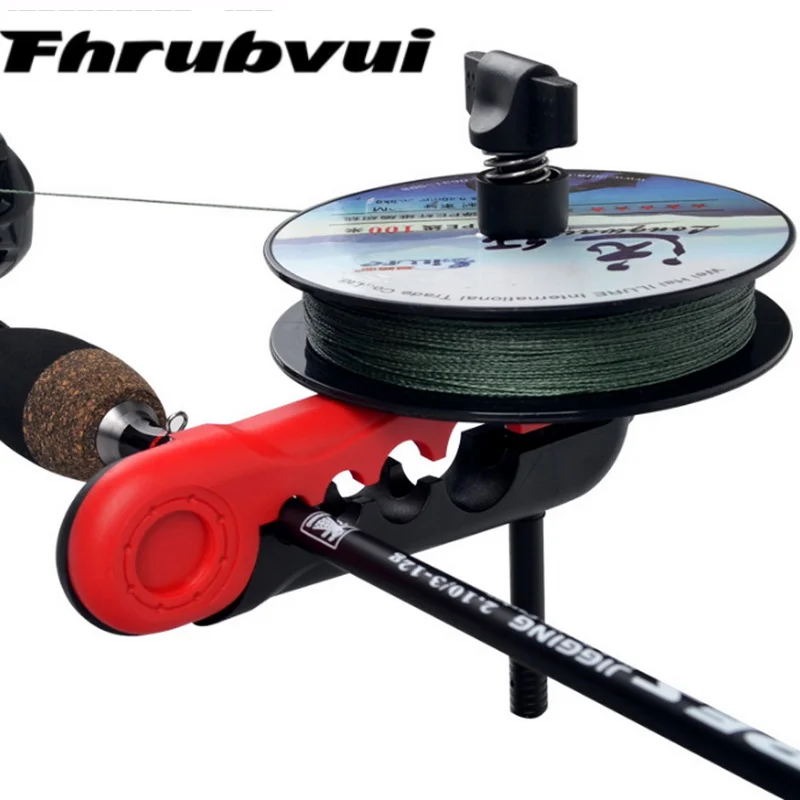 Portable Fishing Line Winder Reel Spool Spooler Machine Spinning