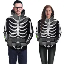 Костюм на Хэллоуин для женщин, взрослых, Хэллоуина, страшного принта черепа, тыквы, топы, косплей, призрака, Рейв, карнавальный костюм VDB1025