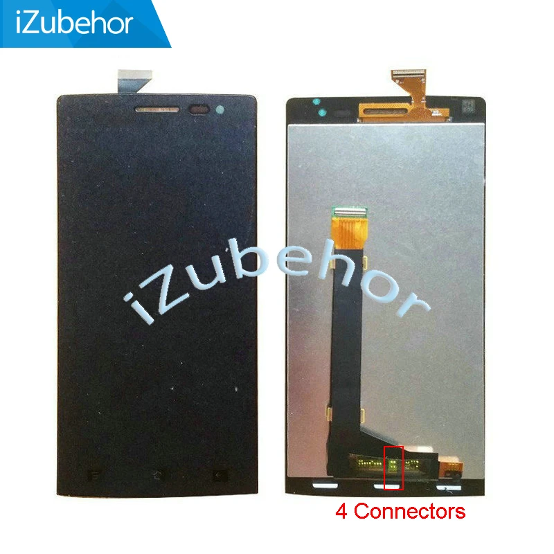 ЖК дисплей 5 дюйма с рамкой для OPPO Find 7x9077x9076x9070 кодирующий преобразователь