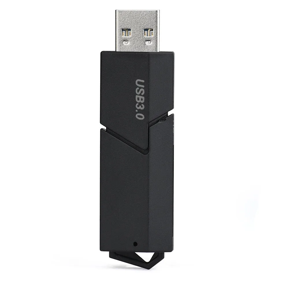 Портативный кард-ридер 2 в 1 USB 3,0 высокоскоростной 5 Гбит/с для Micro SD SDXC T-Flash TF кард-ридер для Windows tablet