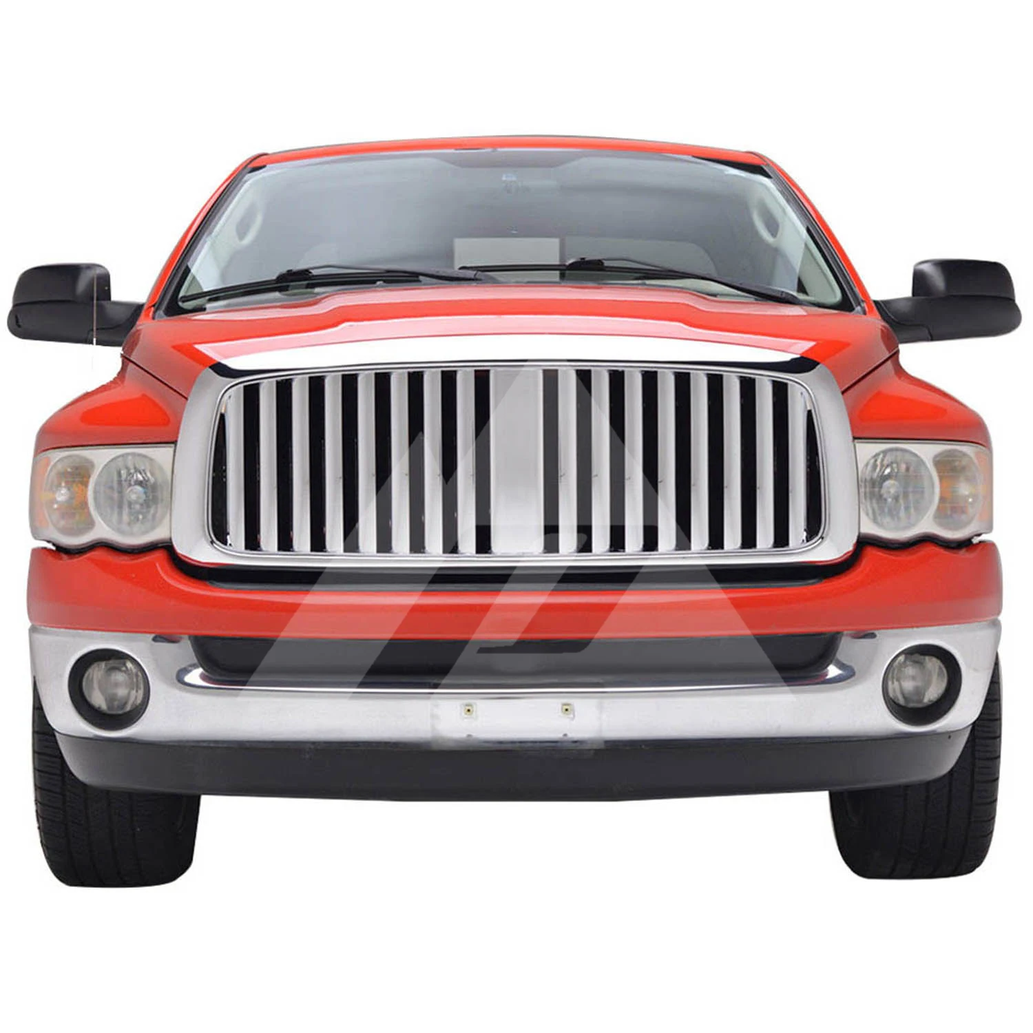 Для 2002 2003 2004 2005 Dodge Ram 1500/2003 2004 2005 2006 Dodge Ram 2500 3500 ABS Хромированная вертикальные решетка