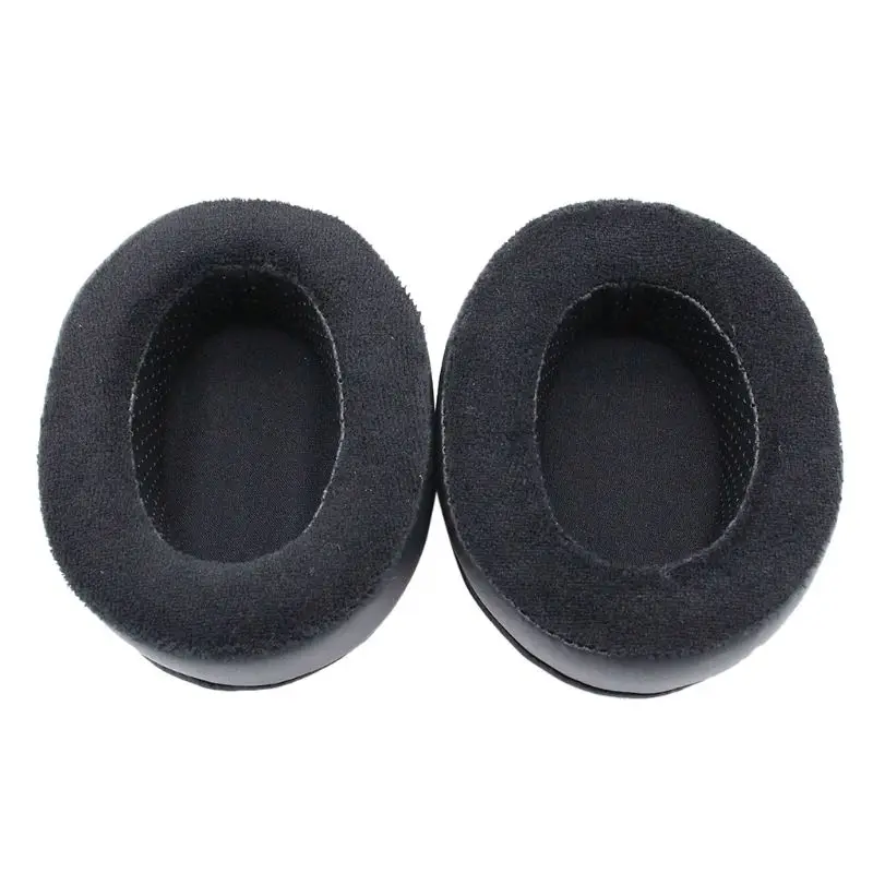 Memory Foam Earpad-черный PU/велюр-подходит для больших наушников над ухом