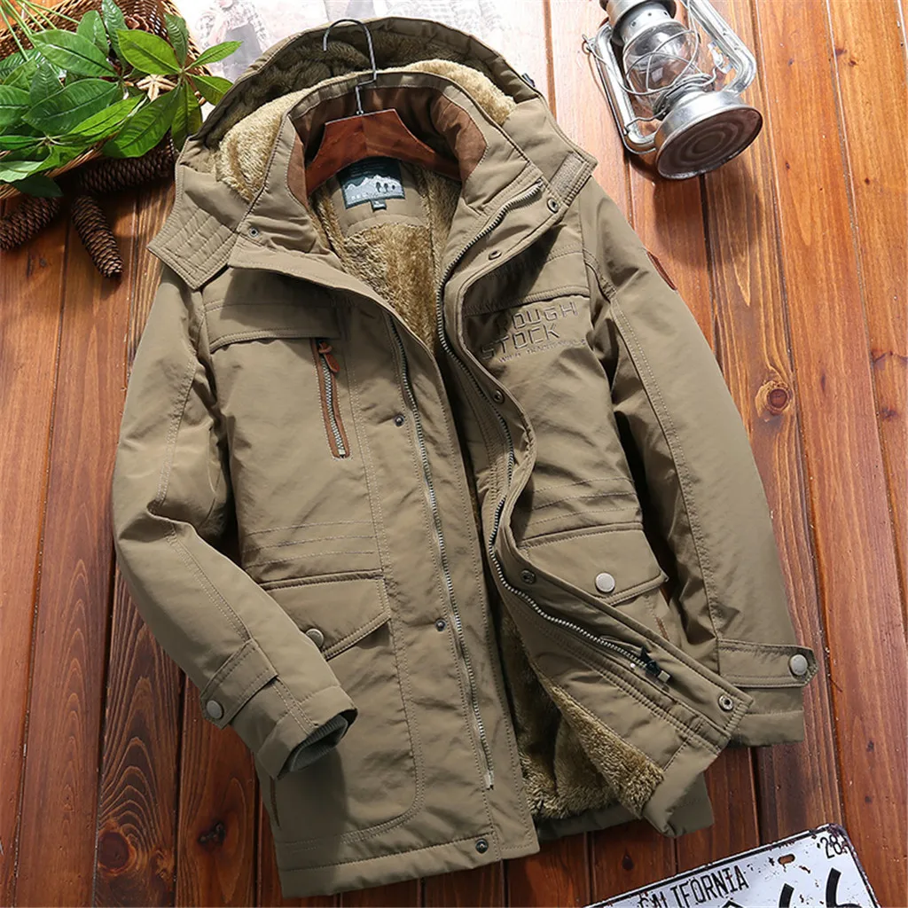 JAYCOSIN мужская куртка Chaqueta Hombre зимняя бархатная Верхняя одежда Пальто Теплая мужская куртка с длинным рукавом Jaqueta Masculino 19AUG5