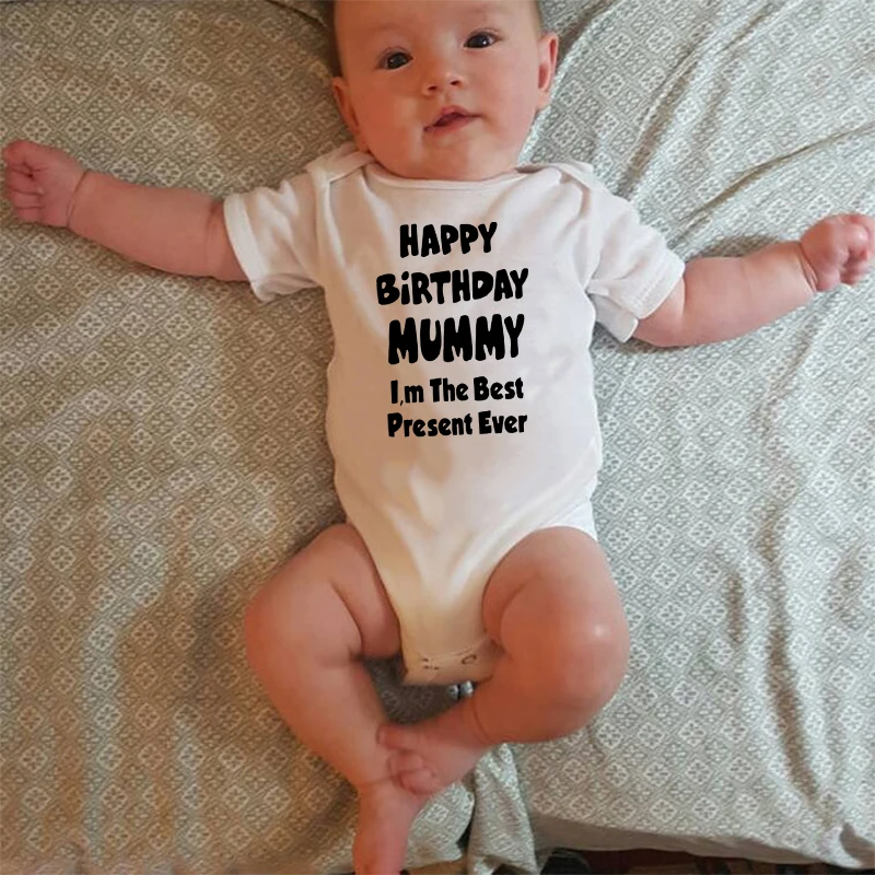 happy birthday mummy baby outfit