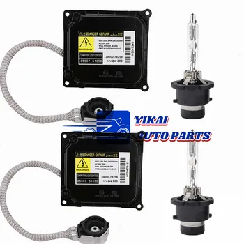 

2x New for 06-13 Lexus IS 250 350 Xenon Ballast & D4S Light Bulb Computer Control Controller DDLT003 85967-51050 85967-51040