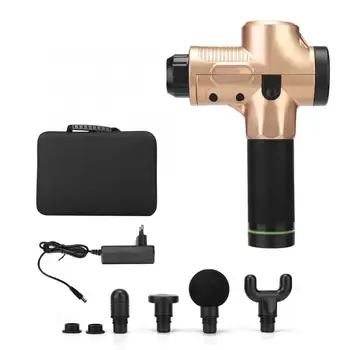 

Gold Massage Gun Pain Relief Muscle Massager for Body Relaxation Sport Recovery (EU Plug 220V)