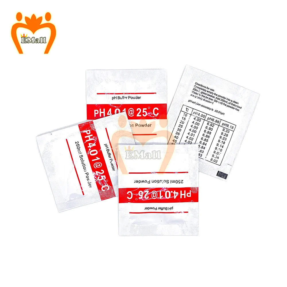 15pcs PH Meter Calibration Powder and Solution