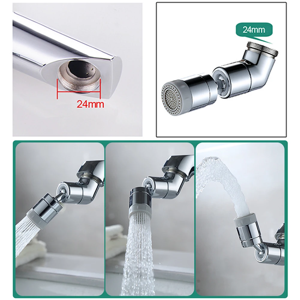 Multifunctional Rotating Faucets Splash proof Bathroom Toilet Faucet