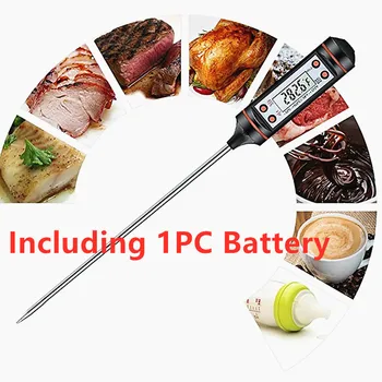 

Kitchen Thermometer Probe Meat Thermometer Electronic Cooking Food BBQ Thermometer Milk Kitchen Oven Cooking Thermometer