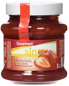 

Gourmet - Mermelada de fresa - Extra - 300 g - [Pack de 12]