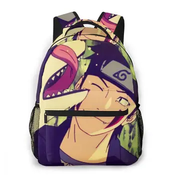 

Inuzuka Kiba Custom Japanese Anime Naruto Print Cartoon Image paiting Casual Backpack