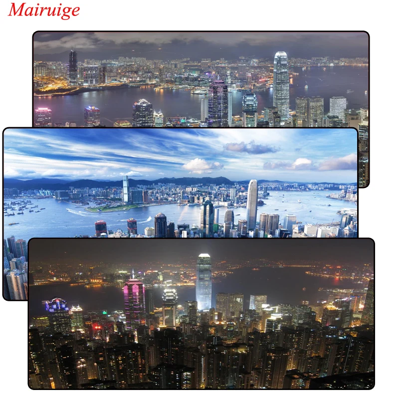 

Hong Kong Large Gaming Mouse Pad Gamer Locking Edge Keyboard Mouse Mat Gaming Grande Mousepad for CS GO LOL Dota Game