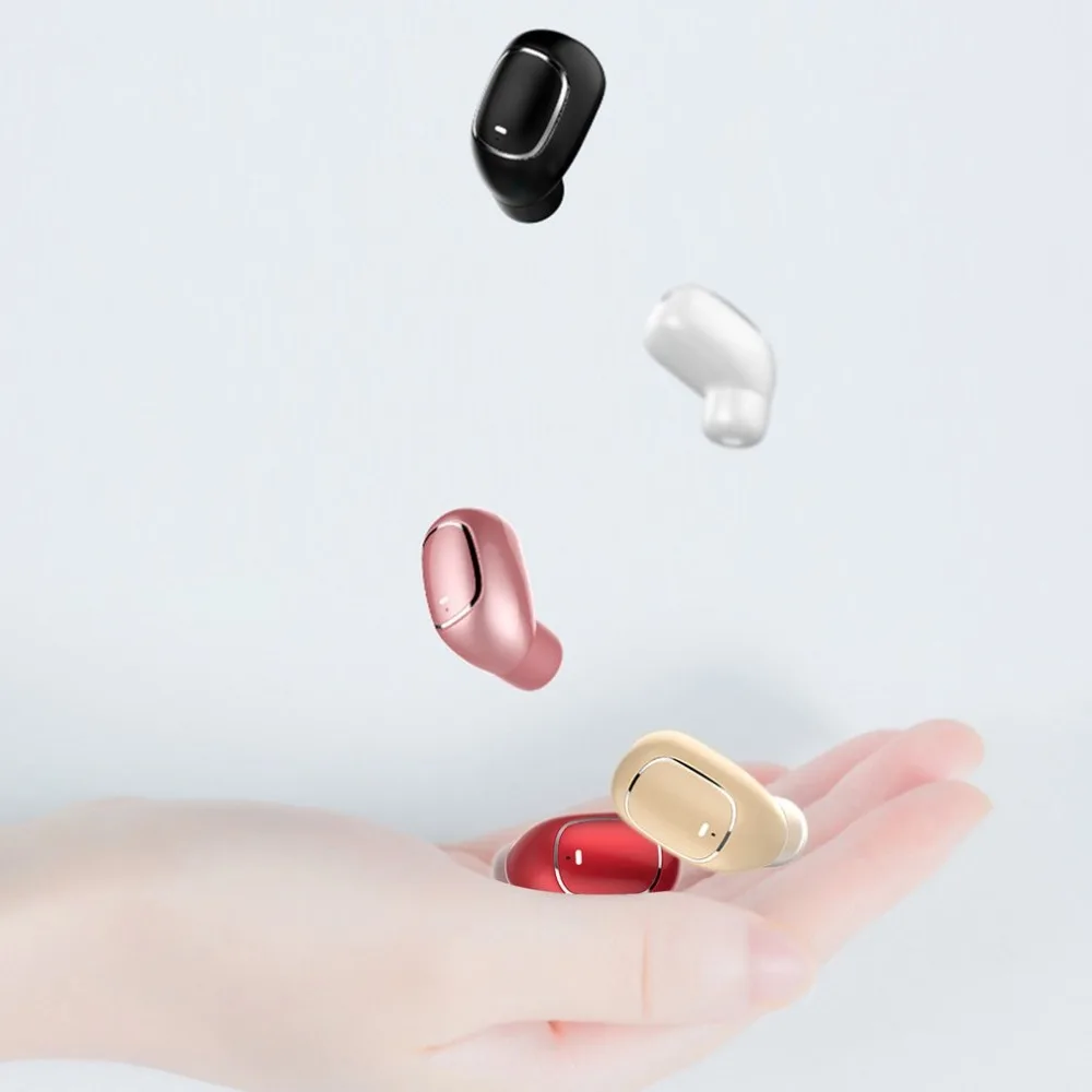 Беспроводная мини-гарнитура Bluetooth в ухо мини bluetooth-гарнитура из силикона и удобных затычек для ушей долгий срок службы батареи