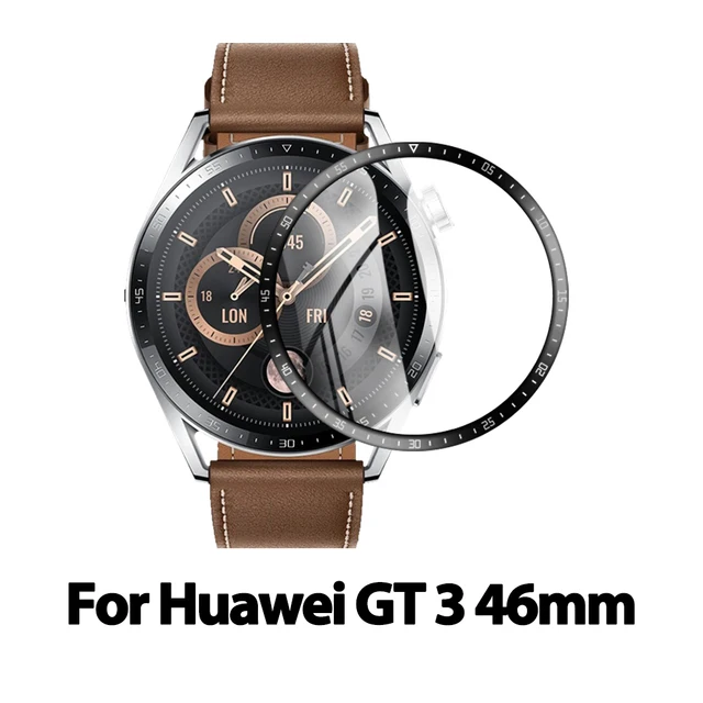 1-3PCS 9D Curved Soft Fiber Protective Glass For Huawei Hauwei Watch GT3 GT 3 42MM 46MM Smart Watch Screen Protectors Film Cover