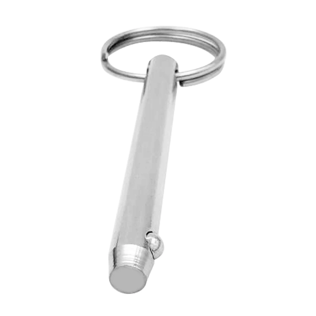 8mm Quick Release Pin Stainless Steel W/ Spring Bimini Top For Boat Marine