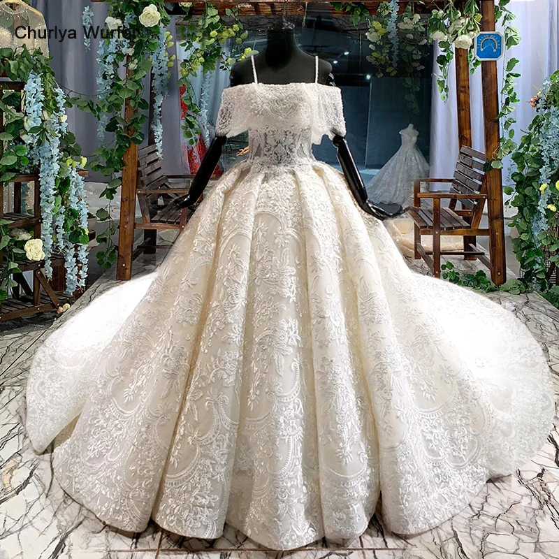 HTL916 кружевные свадебные платья с вуалью для невесты, специальное бальное платье с вырезом лодочкой и открытыми плечами, новинка, vestido de noiva размера плюс