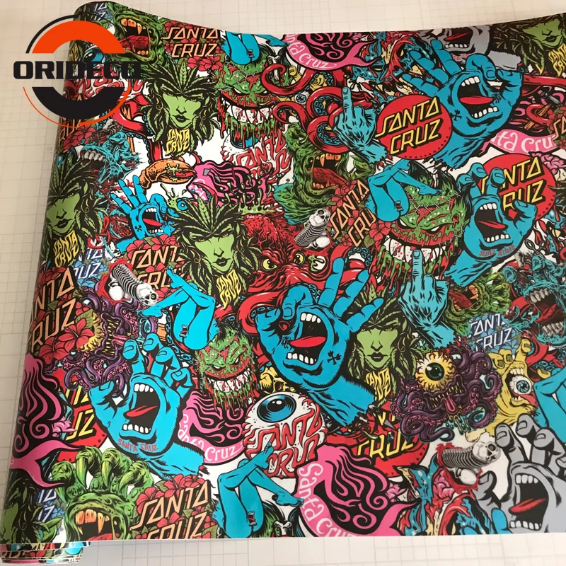 horrible mouth sticker bomb vinyl sticker 7
