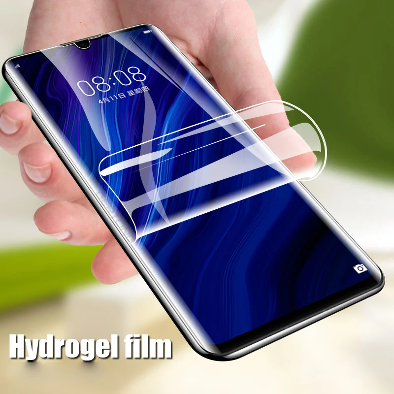 Мягкая Гидрогелевая пленка 9D для Huawei P30 Pro/P30/P20 Lite защита экрана с полным покрытием