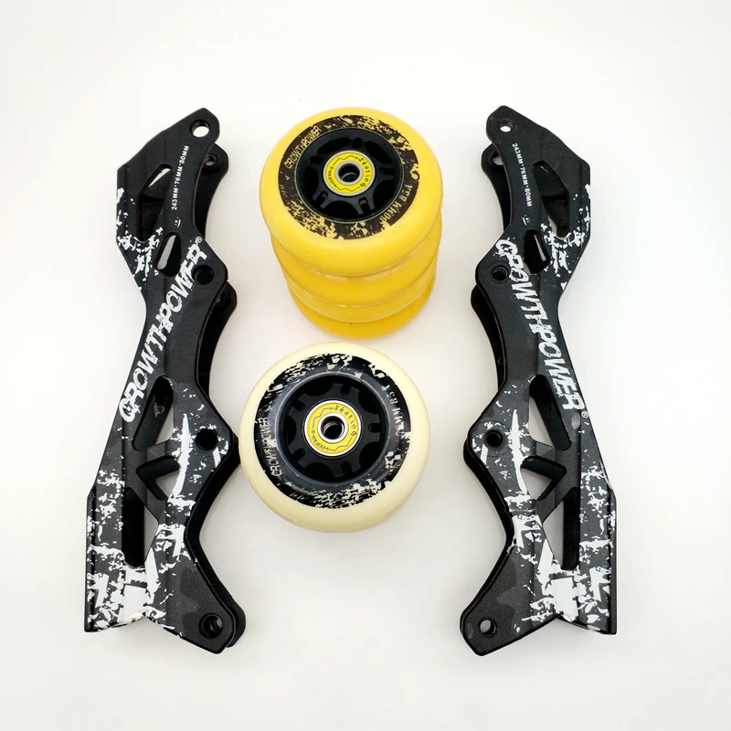 Рама роликовых коньков 243 мм роликовая рамка со оси колеса|roller skate frame|skate frameframe |
