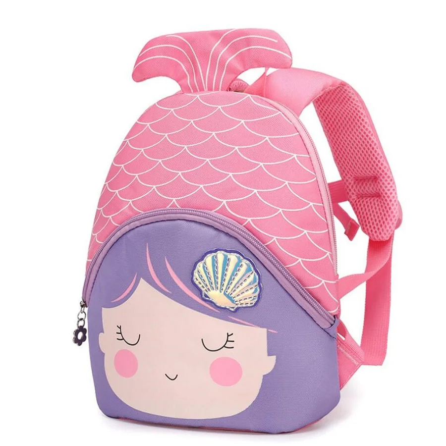 High Quality Children School Bag Baby Backpack Mermaid Bag Boy Girl School Bags For Kids Mochila