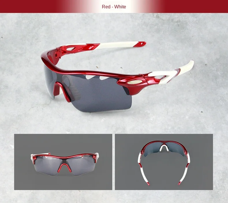 Cycling Sunglasses Outdoor Polarizing Bicycle Riding Glasses Wind-Resistant Sand Fishing Mountain Bike Sports Sun Goggles