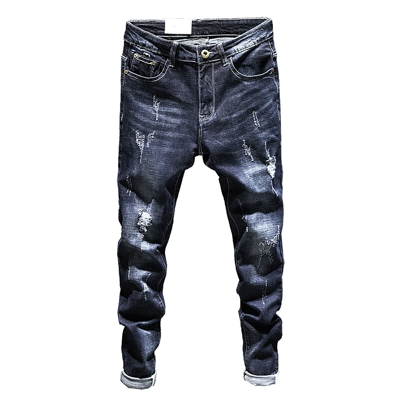 Autumn Spring 2021 Brand New Men's Jeans Harajuku Fashion Harem Pants ...