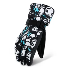 Мотоциклетные противоскользящие износостойкие лыжные перчатки для горных лыж Снегоход водонепроницаемые виброзащитные перчатки для велоспорта