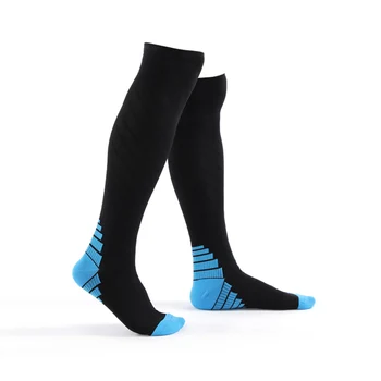 

Summer Unisex Compression Socks for Women Men Athletic Cycling Running Ski Traveling Swimming Over the Calf