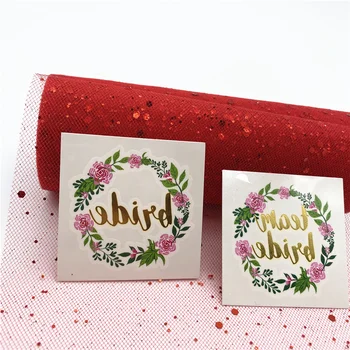 

Combined Sale (5+1) Pcs Wedding Decoration Bridesmaid Gift Tattoo Hen Party Golden Sticker Team Bride To Be Bachelorette Party