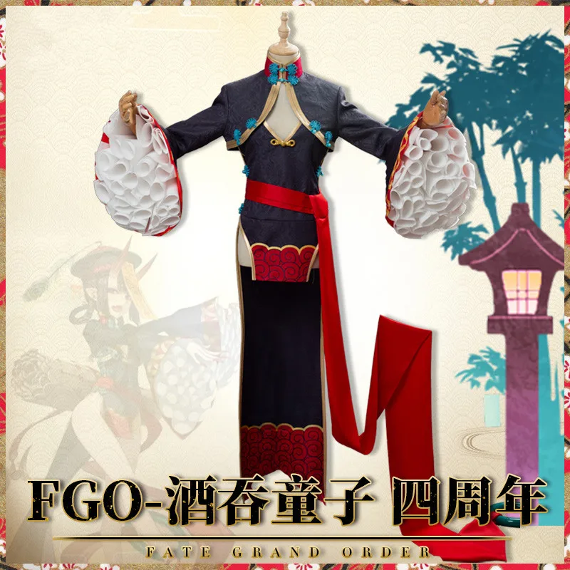 

Anime Fate Apocrypha Semiramis Sammu-ramat Assassin Fourth anniversary Shuten Douji Cosplay Costume Women Dress For Halloween