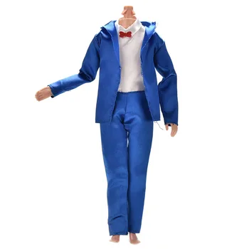 

For Barbie Doll Ken Fashion New Handmade Doll Clothes Accessories Bride Suit With White Shirt For Barbies Boy Firend