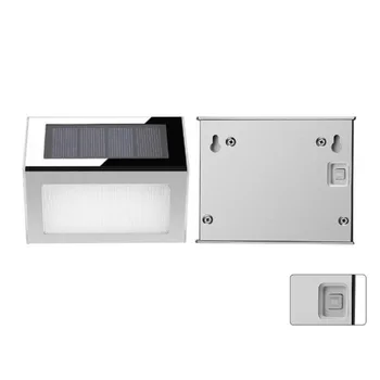 

Solar Powered LED Light Outdoor Solar Lamp Powered Sunlight Waterproof level IP65 Chargable Emergency Wall Light