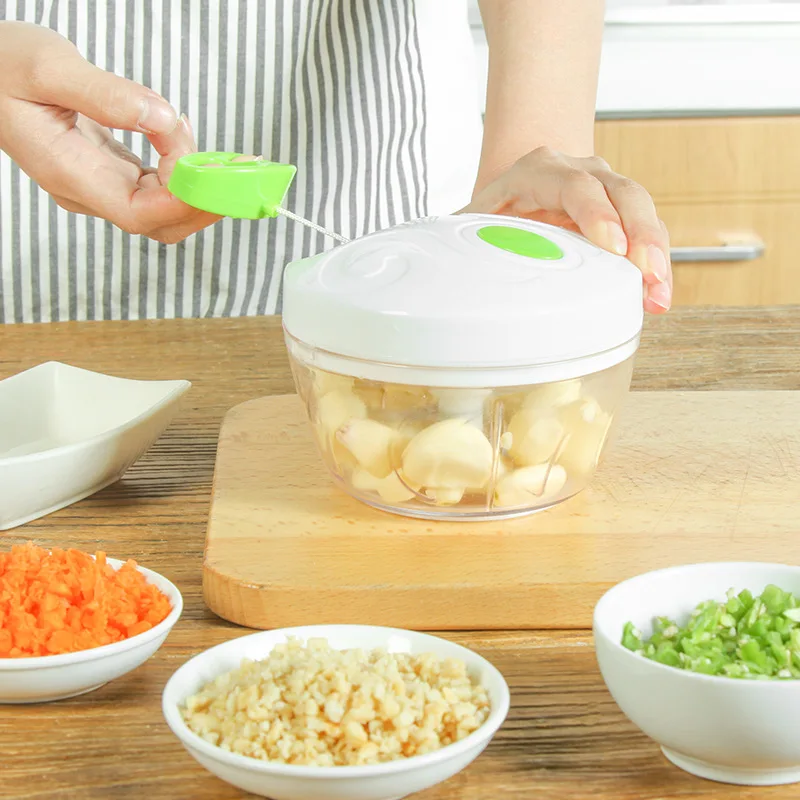 

Multifunctional Vegetable Fruit Twist Shredder Manual Meat Grinder Chopper Garlic Cutter High Quality Fast Shipping