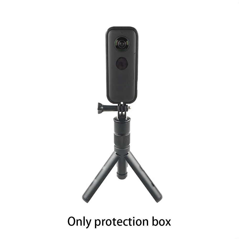 Устойчивый Пластиковый черный расширительный кронштейн защитный легко установить адаптер длинный винт легкая панорамная камера для Insta360 One X