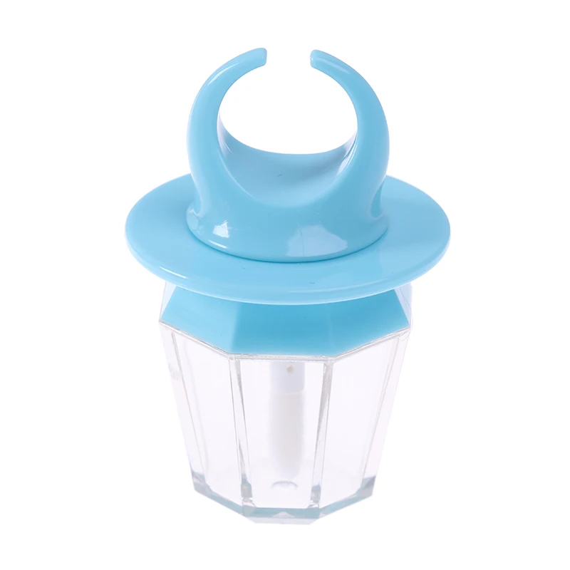 

1Pc/2Pcs 8ml Blue Diamond Ring Shape Empty Lip Gloss Bottle Lip Gloss Tube Lips Balm Bottle Wand Brush Container Lipgloss Tube